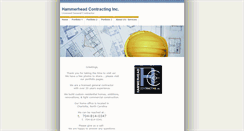 Desktop Screenshot of hammerheadcontracting.com